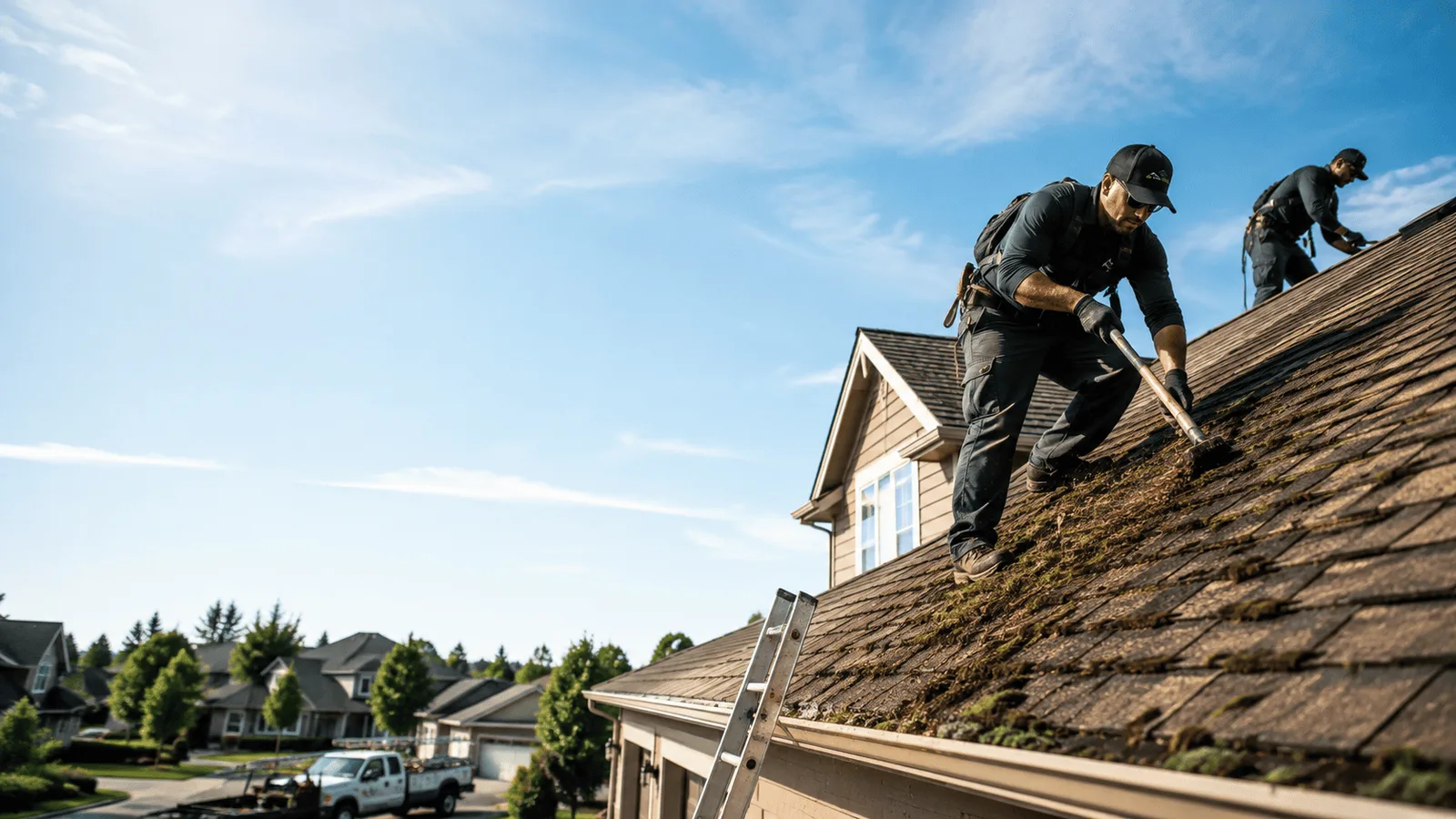 Roof Moss Removal in Vail, AZ near me